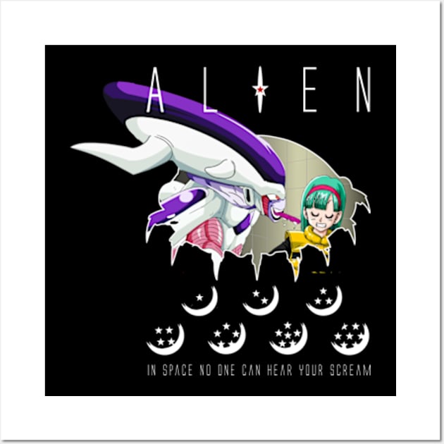 FREEZER ALIEN Wall Art by EBAN